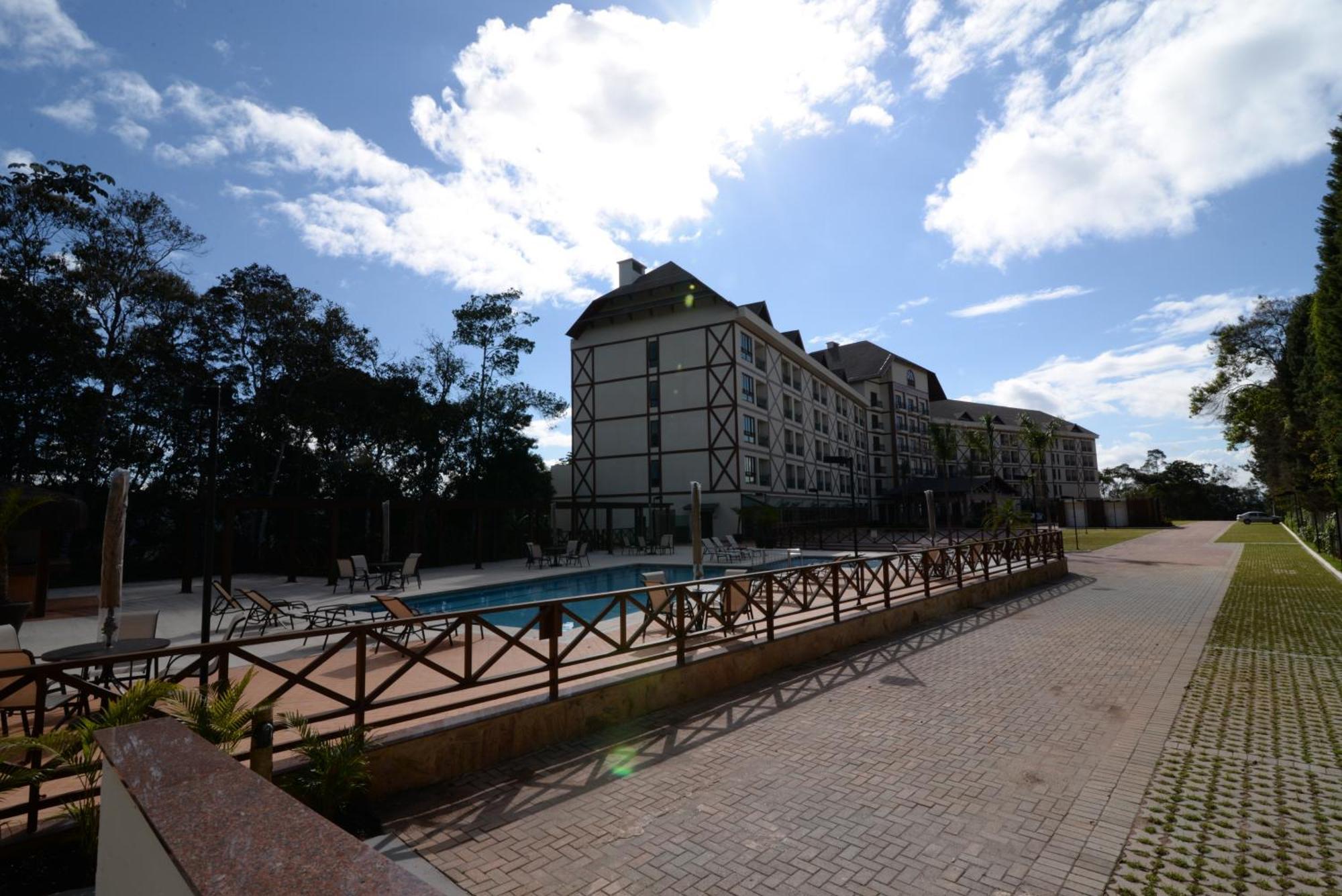 Vista Azul Apart Hotel - Vista Pinheiros Педра Азул Екстериор снимка